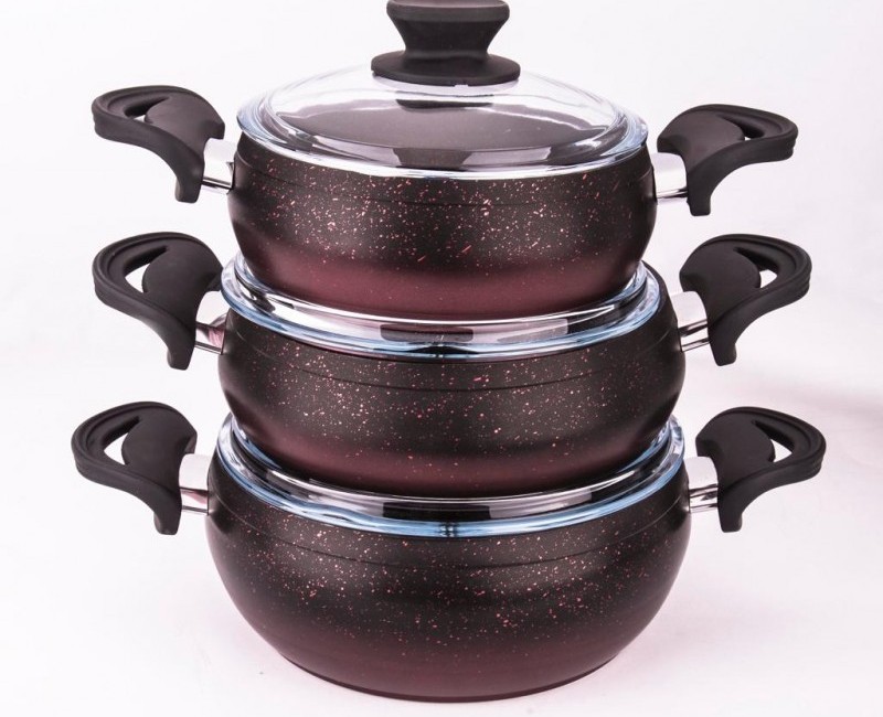 6 Parça Güveç Set (6 pieces stew Pots)