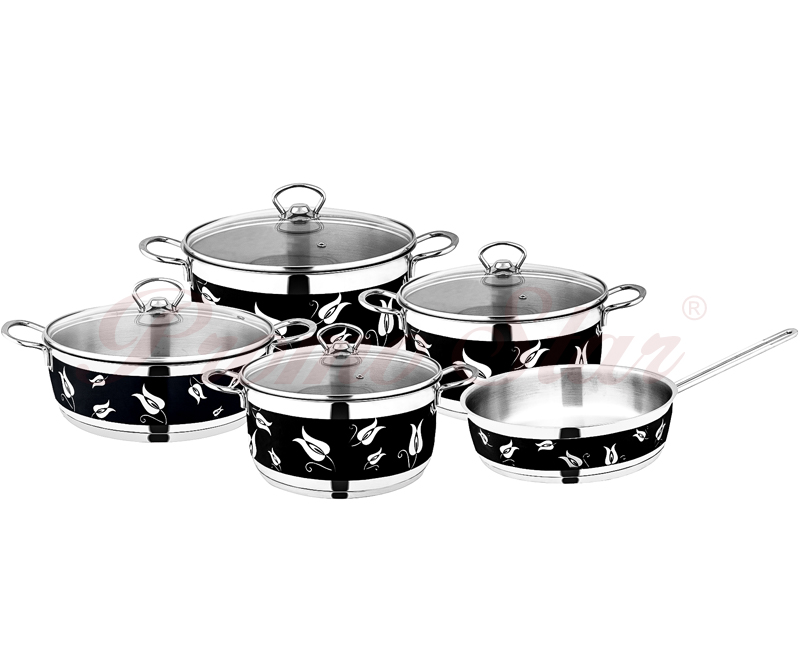 Amos Cooking Pot Set – 9 Pieces