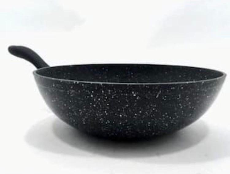 28 cm Granite Wok Pan